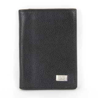 Dunhill - 『USED』 Dunhill ダンヒル カードケース レザー ブラック【中古】