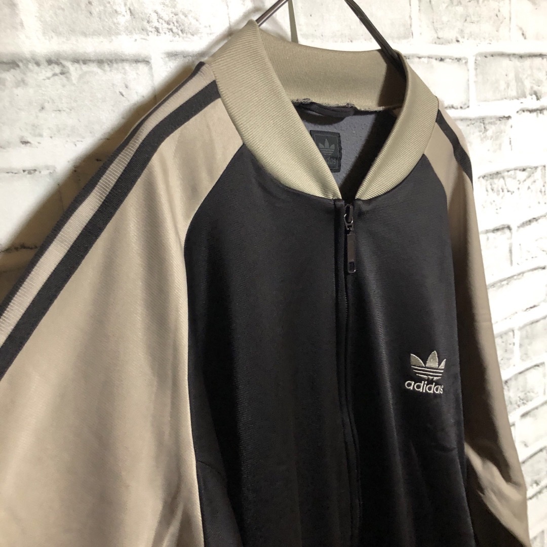 Originals(adidas) - ブラウン adidas トラックジャケット L 刺繍