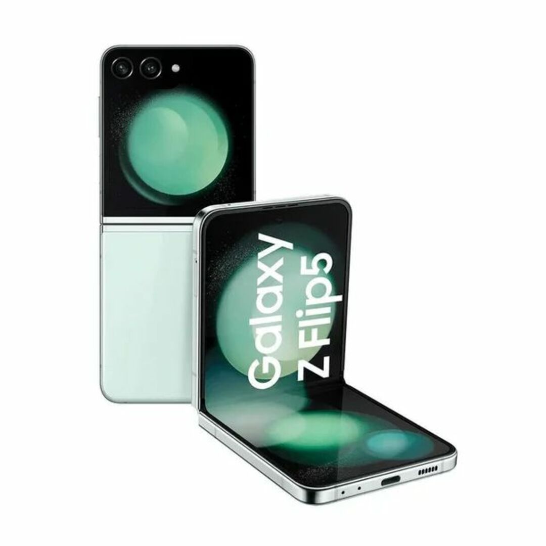 [3395] 512GB Galaxy Z Flip5 5G ミント SIMフリ