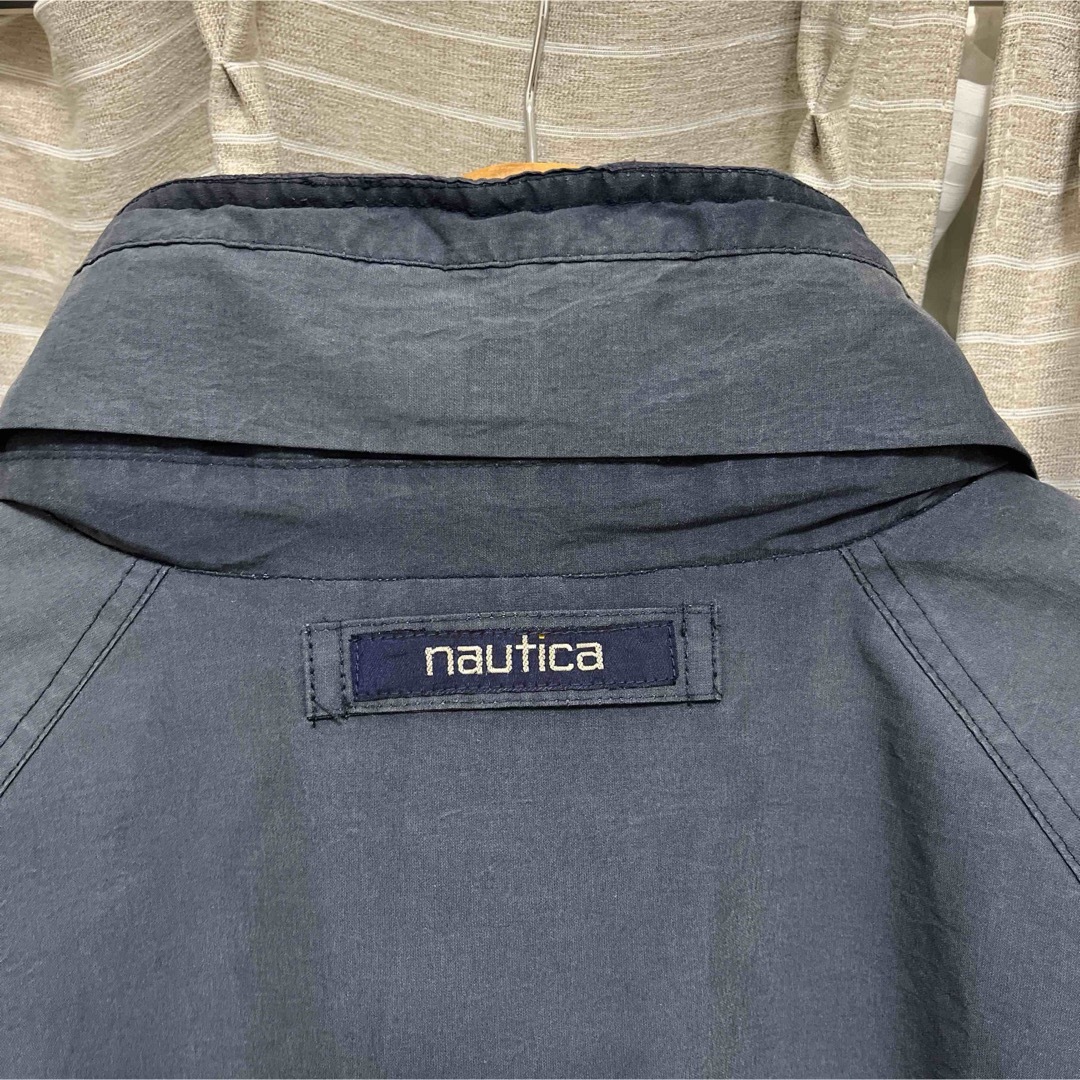 NAUTICA(ノーティカ)のNAUTICA ノーティカ セーリングジャケット ナイロンジャケット XL 刺繍 メンズのジャケット/アウター(ナイロンジャケット)の商品写真