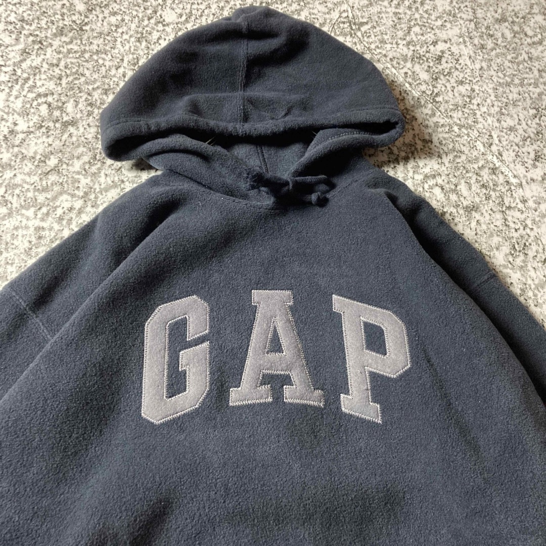 90s  OLD GAP ビッグロゴ フーディ スウェット パーカー シャツ