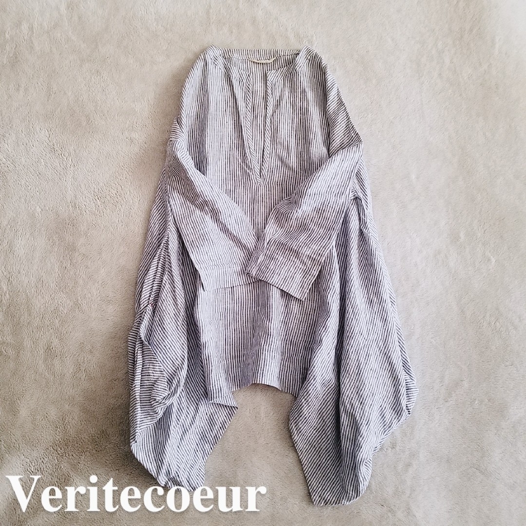 Veritecoeur(ヴェリテクール)の❴ Veritecoeur ❵ pullover tunic blouse レディースのトップス(チュニック)の商品写真