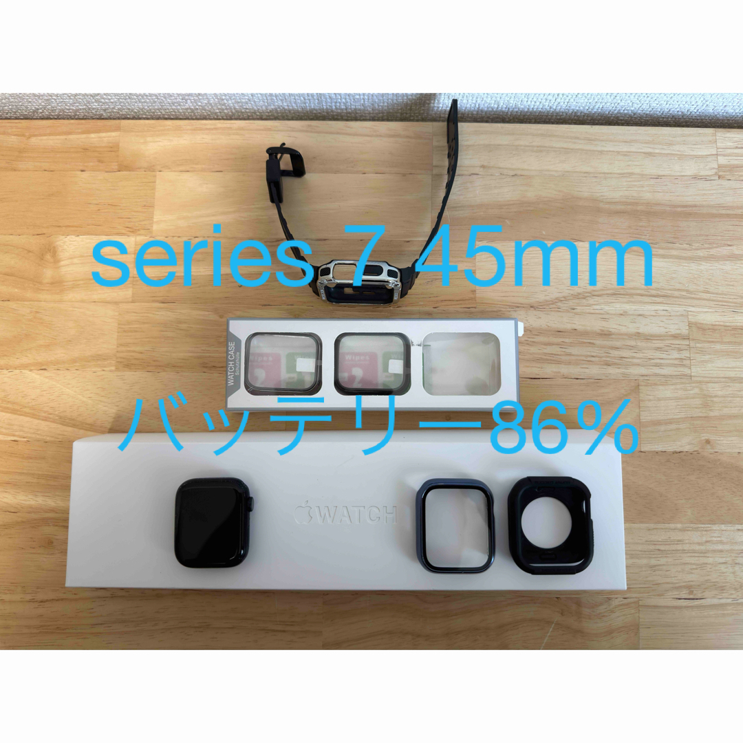 Apple Watch Series 7 GPSモデル 45mm ミッドナイト-