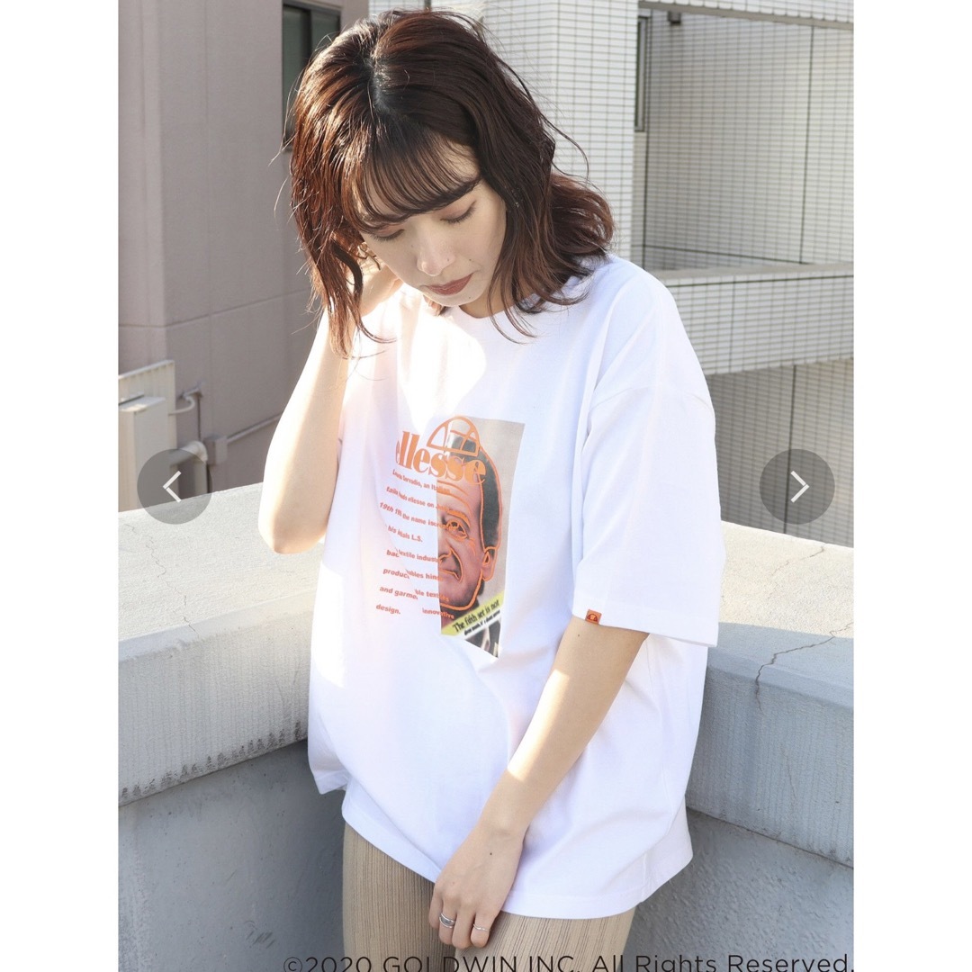 MURUA(ムルーア)のMURUA × ellesse Tシャツ レディースのトップス(Tシャツ(半袖/袖なし))の商品写真