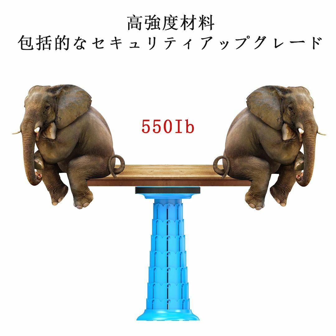 【色: クマ】ALEVMOOM 椅子 折りたたみ椅子 おりたたみいす 伸縮スツー