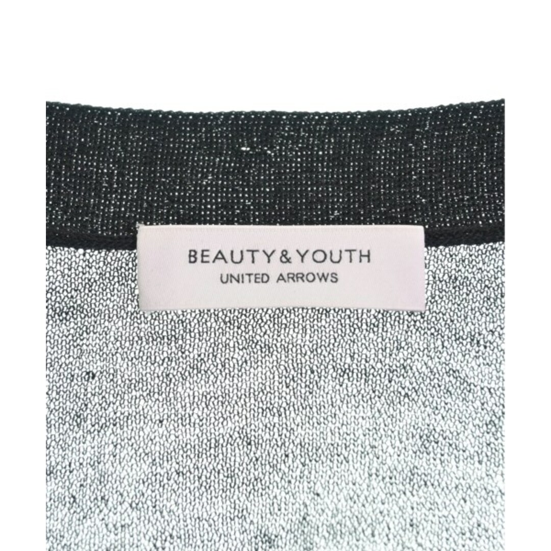 BEAUTY&YOUTH UNITED ARROWS(ビューティアンドユースユナイテッドアローズ)のBEAUTY&YOUTH UNITED ARROWS カーディガン F 黒 【古着】【中古】 レディースのトップス(カーディガン)の商品写真