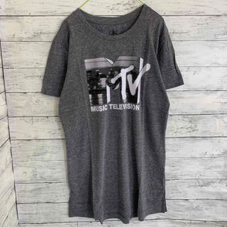 【新品US直輸入】MTV グレー Tシャツ(Tシャツ/カットソー(半袖/袖なし))