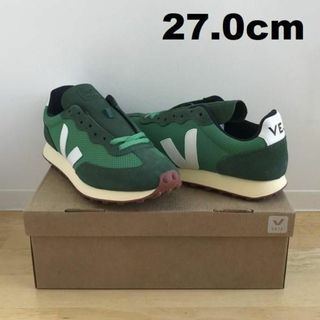 42 新品 VEJA ヴェジャ RIO BRANCO スニーカー 緑 27cm - スニーカー