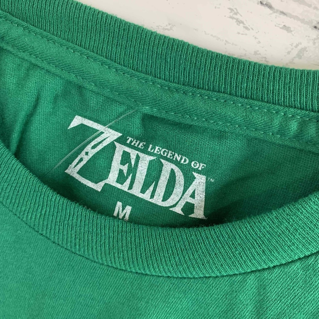 【新品US直輸入】ZELDA ゼルダ 緑 Tシャツ メンズのトップス(Tシャツ/カットソー(半袖/袖なし))の商品写真