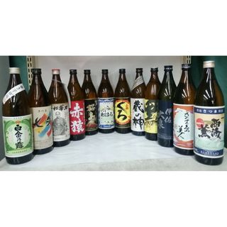 鹿児島産 芋焼酎25度900ml× 12本セット(焼酎)