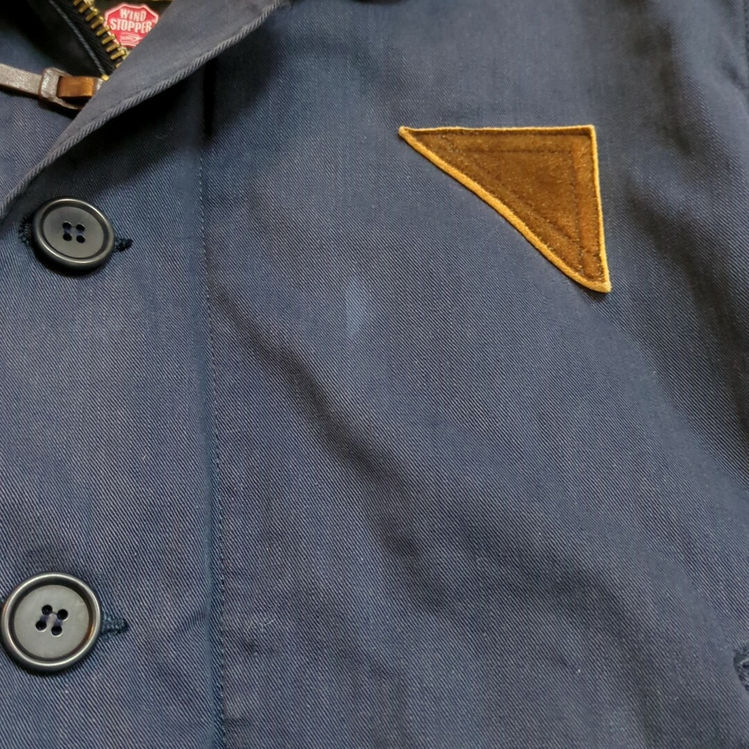 VISVIM DECK HAND JACKET フライトジャケット ネイビー S-