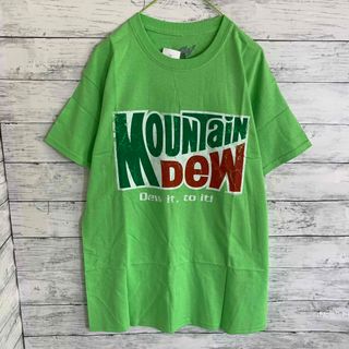 【新品US直輸入】MTN DEW マウンテンデュー 緑 Tシャツ(Tシャツ/カットソー(半袖/袖なし))