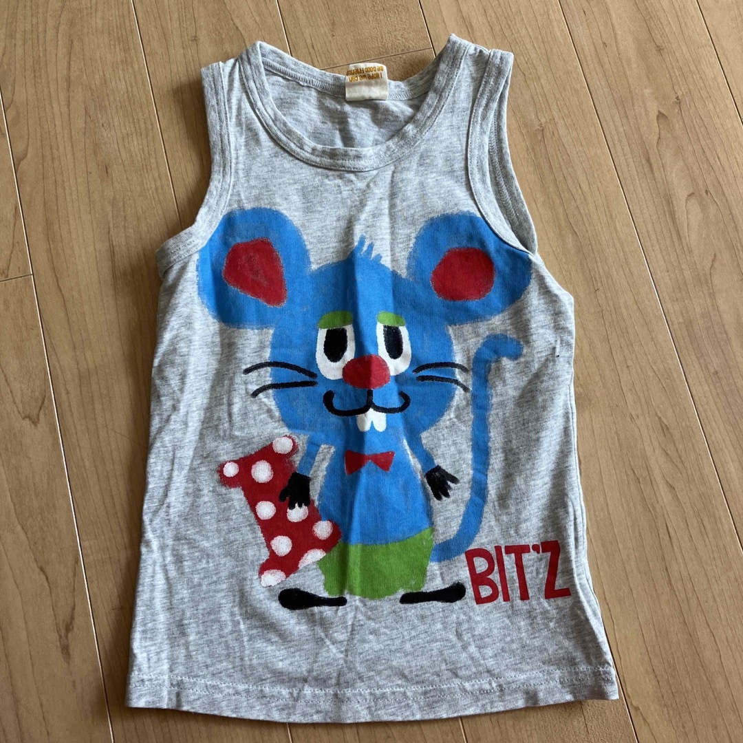 Bit'z(ビッツ)のタンクトップ　120  ビッツ キッズ/ベビー/マタニティのキッズ服男の子用(90cm~)(Tシャツ/カットソー)の商品写真