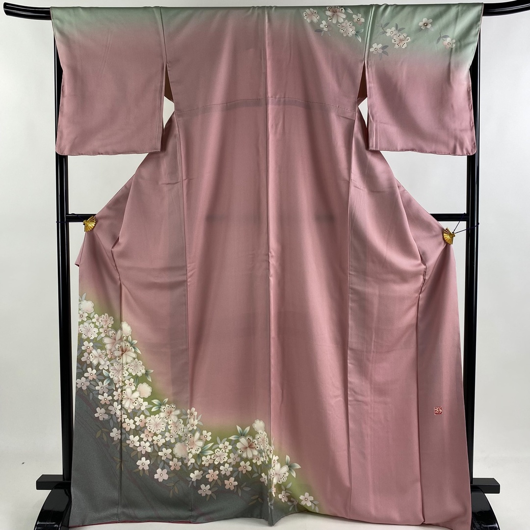 付下げ 身丈172cm 裄丈68cm 正絹 美品 秀品 【中古】の通販 by ...