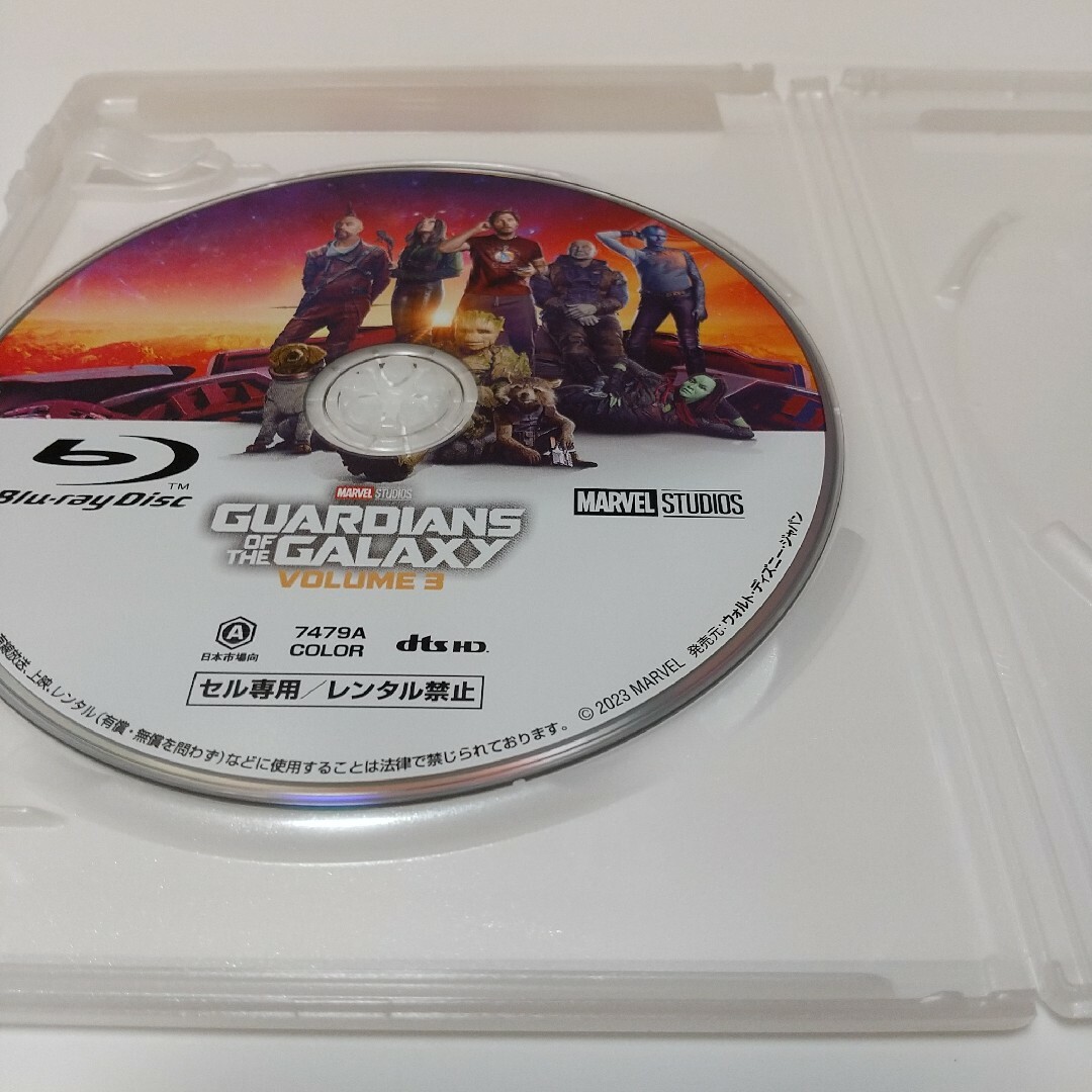 ガーディアンズ・オブ・ギャラクシー:VOLUME3　3Dブルーレイ＋純正ケース