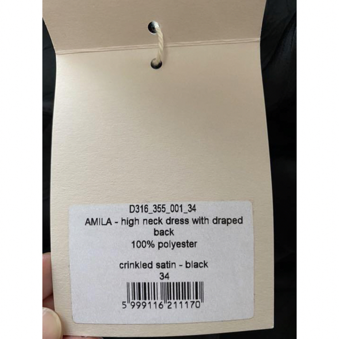 新品　AERON AMILA draped back dress ワンピース 6