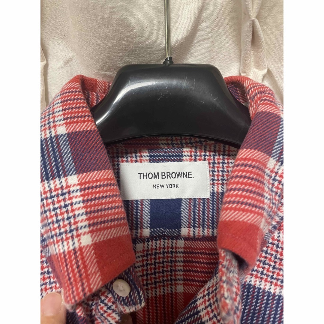 THOM BROWNE - トムブラウン チェック シャツ 1 ラルフローレン THOM BROWNE - トムブラウン チェック シャツ 1 ラルフローレン