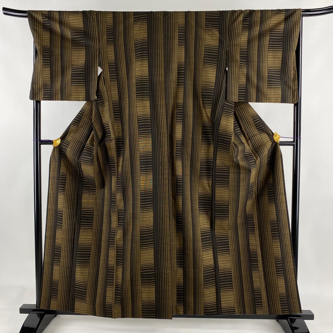 紬 身丈159cm 裄丈69cm 正絹 美品 秀品 【中古】 | フリマアプリ ラクマ