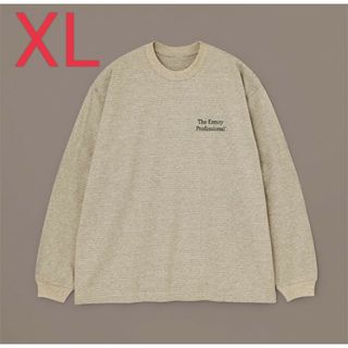 ワンエルディーケーセレクト(1LDK SELECT)のEnnoy Border LS Tee BEIGE × BLACK  XLサイズ(Tシャツ/カットソー(七分/長袖))