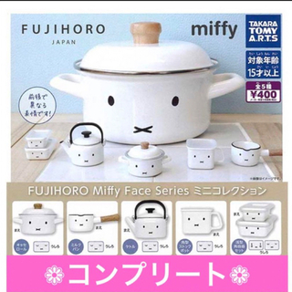 タカラトミーアーツ(T-ARTS)のFUJIHORO Miffy Face Seriesミニコレクション　コンプ(キャラクターグッズ)