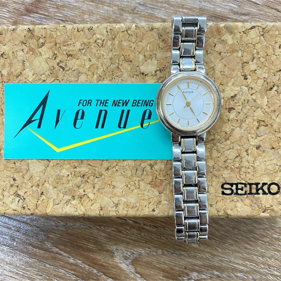 SEIKO(セイコー)のr3747 セイコー SEIKO アベニュー クォーツ 腕時計 未稼動品 レディースのファッション小物(腕時計)の商品写真