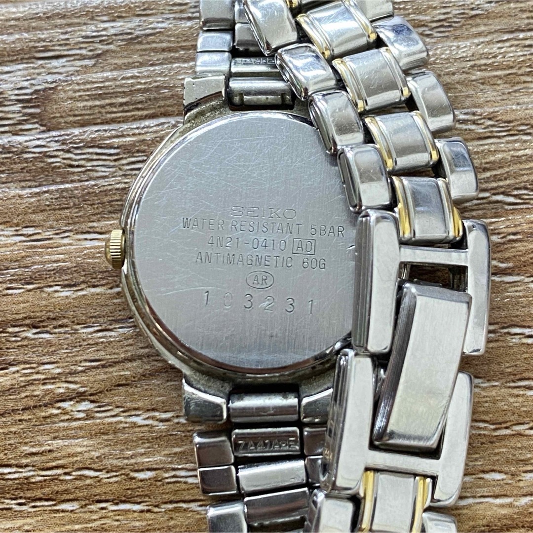 SEIKO(セイコー)のr3747 セイコー SEIKO アベニュー クォーツ 腕時計 未稼動品 レディースのファッション小物(腕時計)の商品写真
