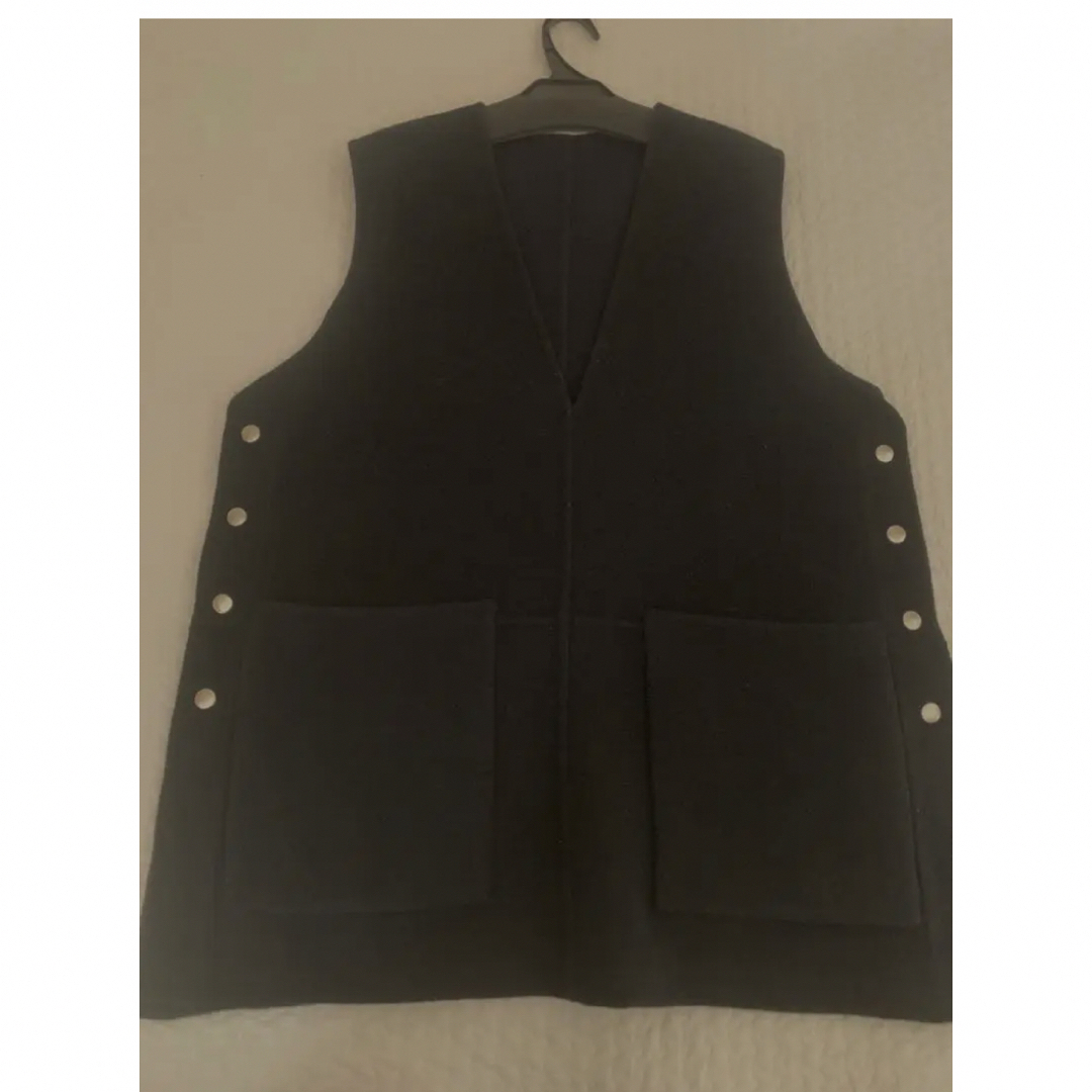 ohga VEST JACKET ベストジャケット　ベスト　ネイビー