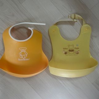 ベビービョルン(BABYBJORN)のお食事スタイ　シリコン　ベビービョルン(お食事エプロン)