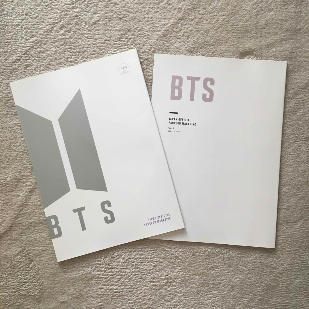 防弾少年団(BTS) - BTS ファンクラブ会員カード 会報誌Vol.8、9 ニュー