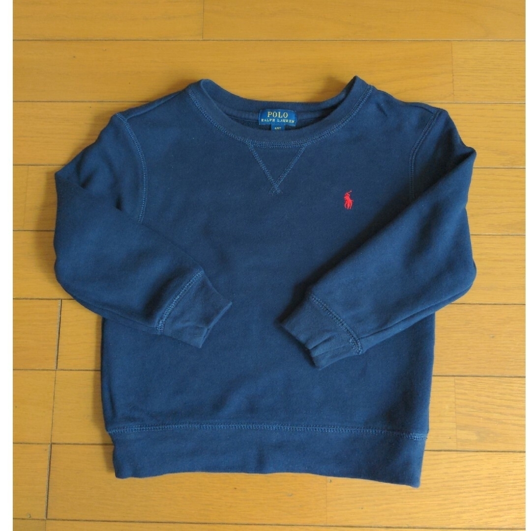 Ralph Lauren(ラルフローレン)のラルフローレン　トレーナー　110 キッズ/ベビー/マタニティのキッズ服男の子用(90cm~)(Tシャツ/カットソー)の商品写真