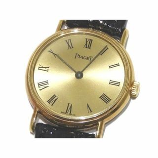 ピアジェ(PIAGET)のアンティーク ピアジェ クォーツ レディース 時計 ☆ K18YG ケース ラウンド ▼ イエローゴールド PIAGET 5I(腕時計)