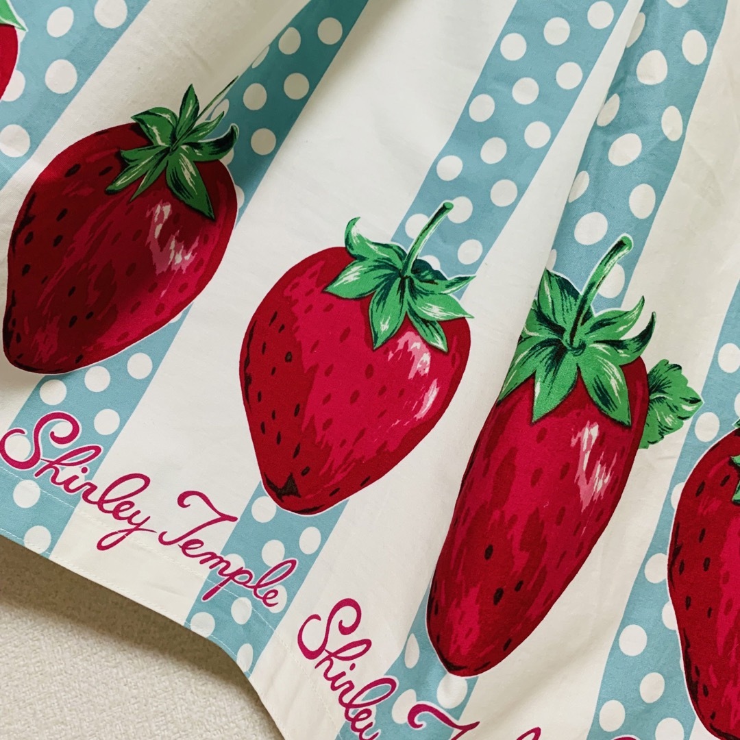 Shirley Temple - 新品 シャーリーテンプル いちごワンピース 160