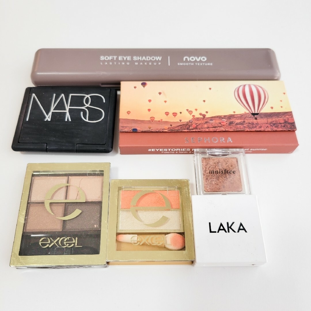 NARS(ナーズ)のEXCEL LAKA アイシャドウ セット 6点 コスメ/美容のベースメイク/化粧品(アイシャドウ)の商品写真