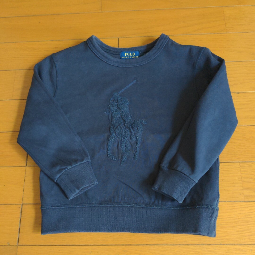 Ralph Lauren(ラルフローレン)のラルフローレン　トレーナー　110 キッズ/ベビー/マタニティのキッズ服男の子用(90cm~)(Tシャツ/カットソー)の商品写真