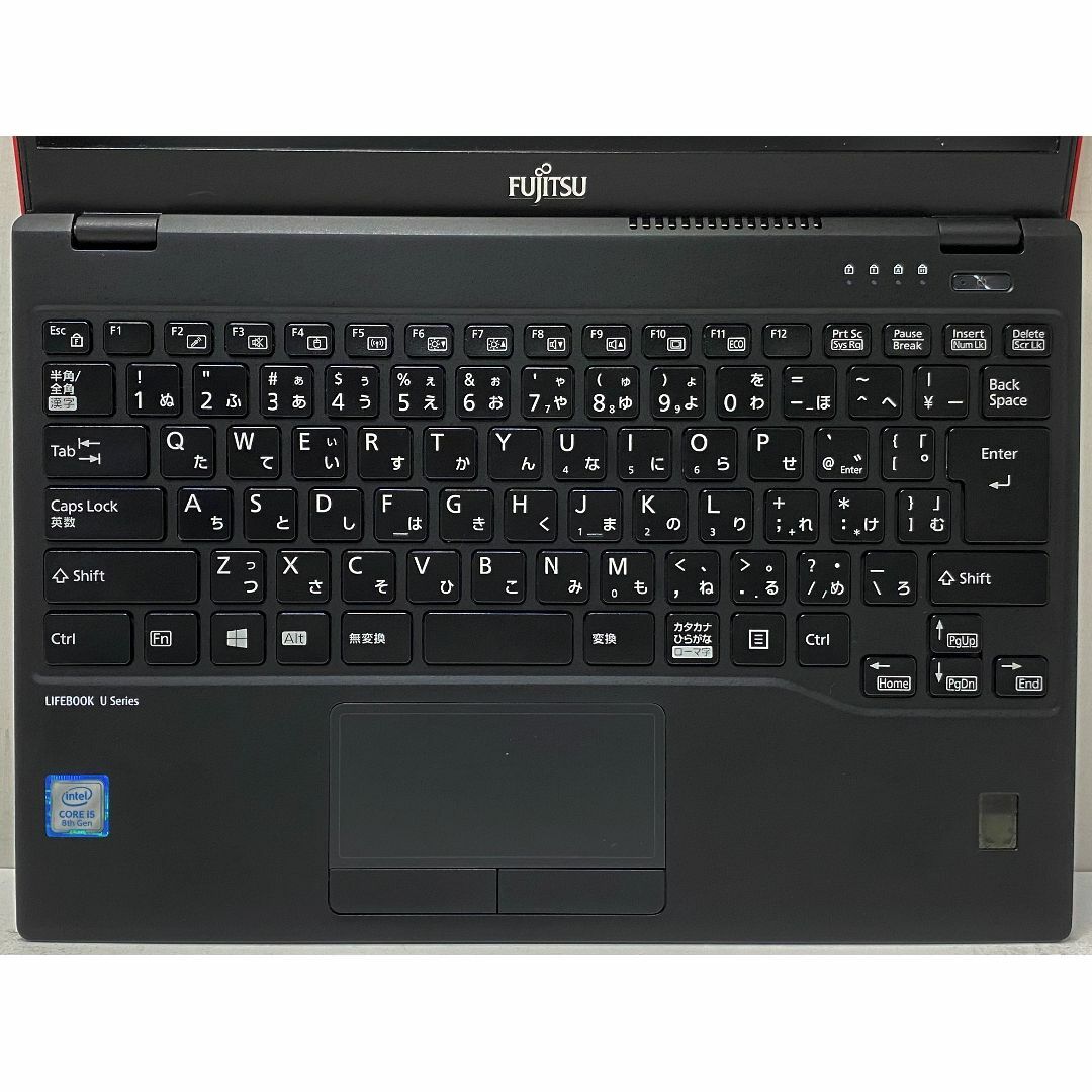 富士通(フジツウ)のガーネットレッド 第8世代Core i5 LIFEBOOK U939/B スマホ/家電/カメラのPC/タブレット(ノートPC)の商品写真