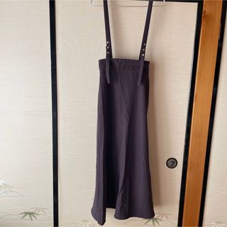 ナチュラルクチュール(natural couture)のnaturalccuture ロングスカート サスペンダー付き(ロングスカート)