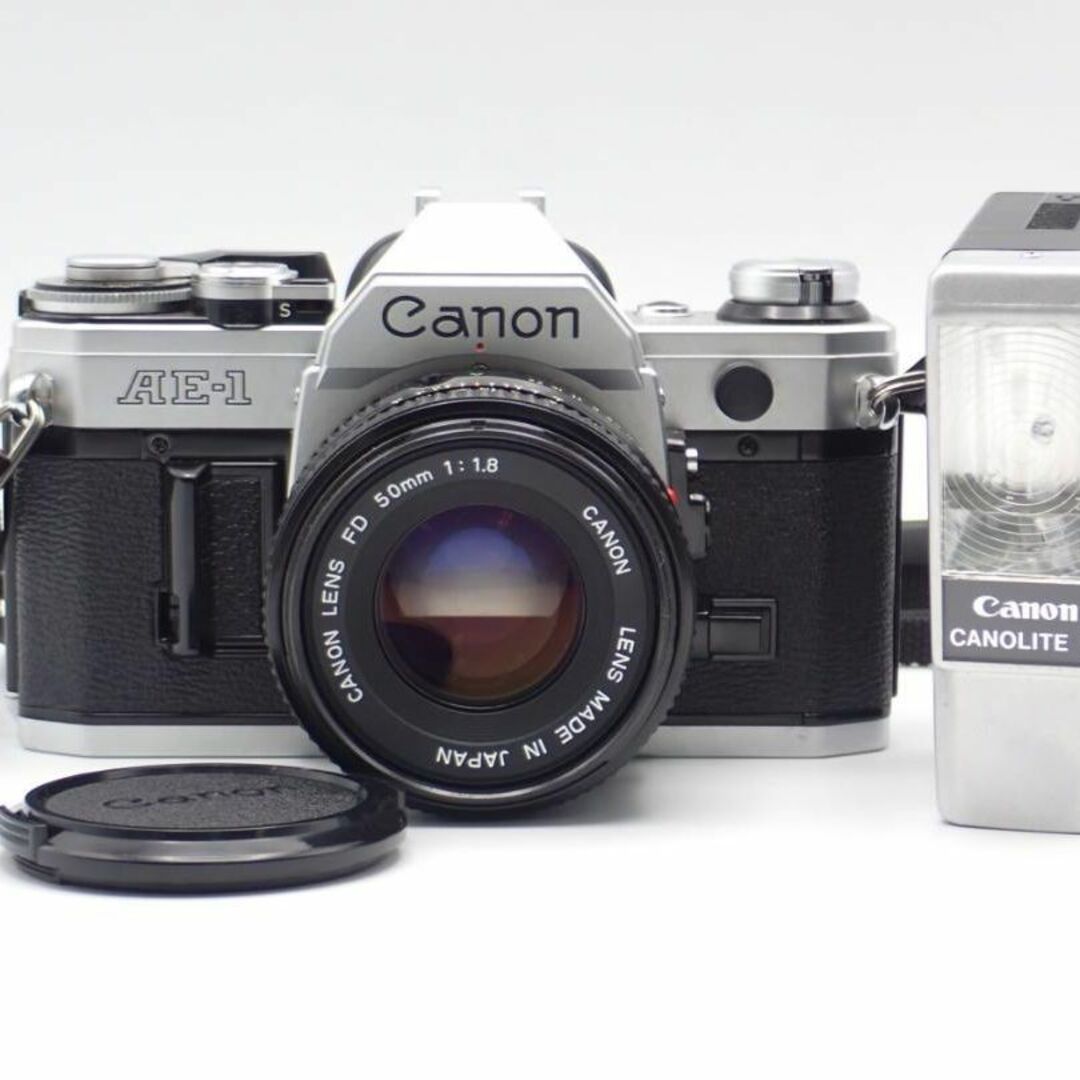 CANON キャノン AE-1 フィルム カメラ 昭和レトロ アンティーク