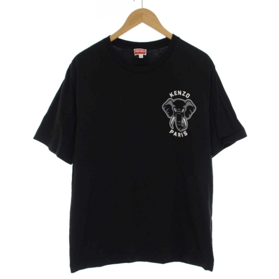 KENZO 23SS エレファントプリント Tシャツ カットソー 半袖 L 黒のサムネイル