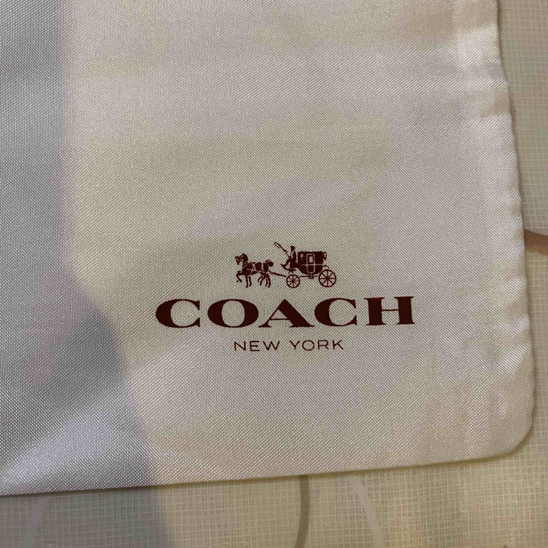 COACH(コーチ)のcoach コーチ 巾着袋 レディースのバッグ(ショップ袋)の商品写真