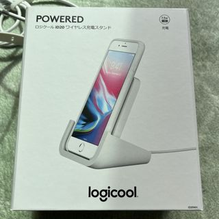 ロジクール(Logicool)のLogicool ワイヤレス充電スタンド ID20WH(バッテリー/充電器)