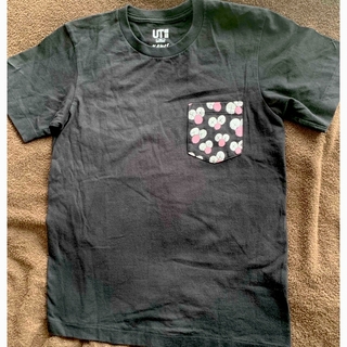 ユニクロ(UNIQLO)のUNIQLO KAWS ユニクロ カウズ UT Tシャツ XS ブラック 半袖 (Tシャツ/カットソー(半袖/袖なし))