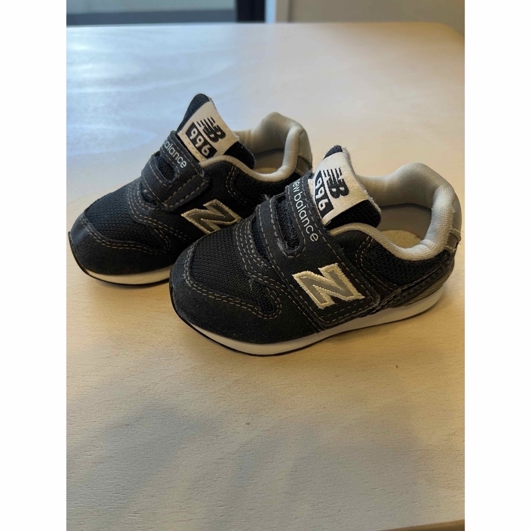 New Balance(ニューバランス)のニューバランス キッズ ベビーシューズ IZ996CNV ネイビー 12cm キッズ/ベビー/マタニティのベビー靴/シューズ(~14cm)(スニーカー)の商品写真