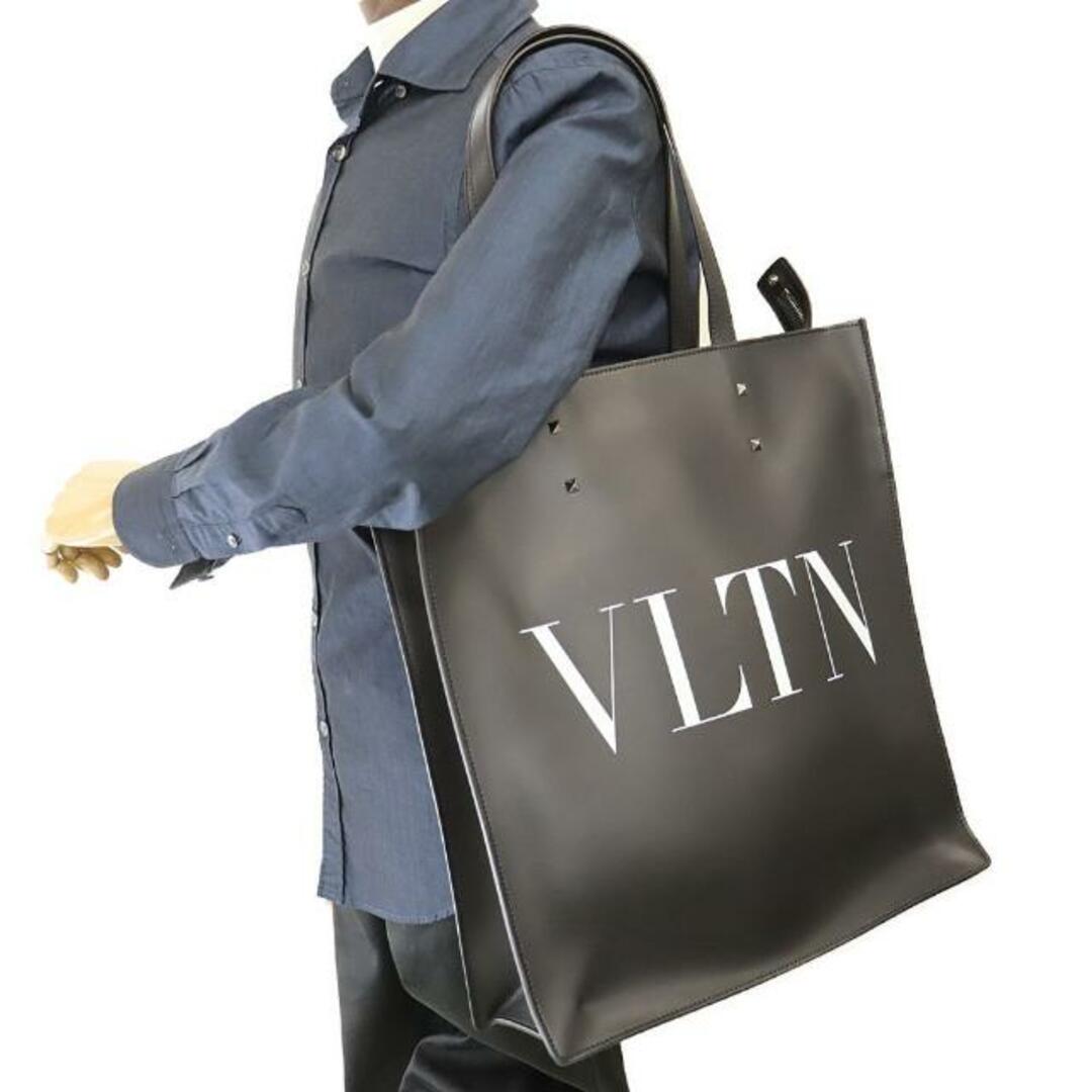 ■ヴァレンチノ ガラヴァーニ■VLTN■スタッズ■レザー■トート バッグ ショルダー ビジネス 通勤 書類鞄 A4 メンズ ENT 1016-E105