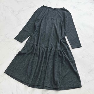 WEEKEND MAX MARA  ヘリンボーン・ニット・ワンピース