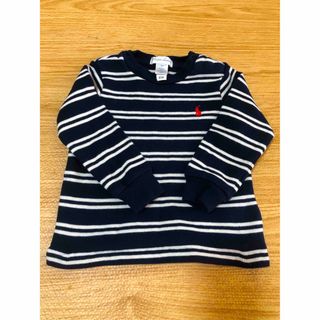 ラルフローレン(Ralph Lauren)のラルフローレン　Ralph Laurenボーダー　紺 ニット(ニット/セーター)