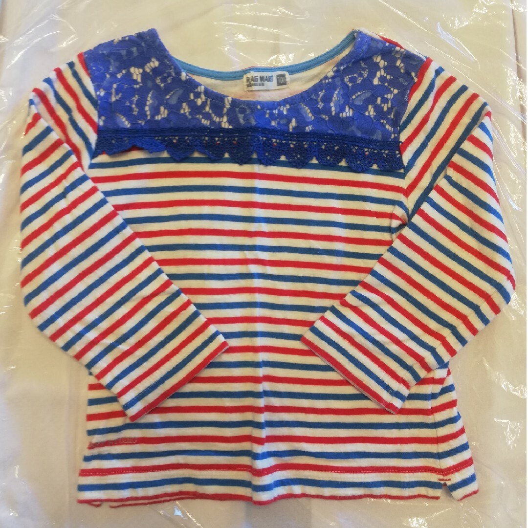 GAP(ギャップ)のGAP BREEZE branches RAG MART ロンT４枚ｾｯﾄ100 キッズ/ベビー/マタニティのキッズ服女の子用(90cm~)(Tシャツ/カットソー)の商品写真