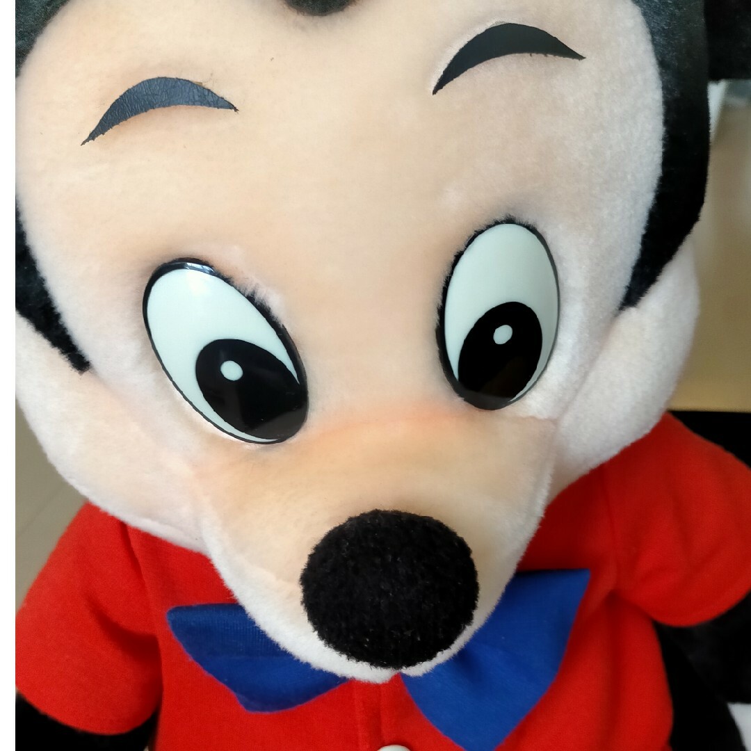 Disney(ディズニー)のミッキーマウス ぬいぐるみ 大(70cmくらい) エンタメ/ホビーのおもちゃ/ぬいぐるみ(キャラクターグッズ)の商品写真