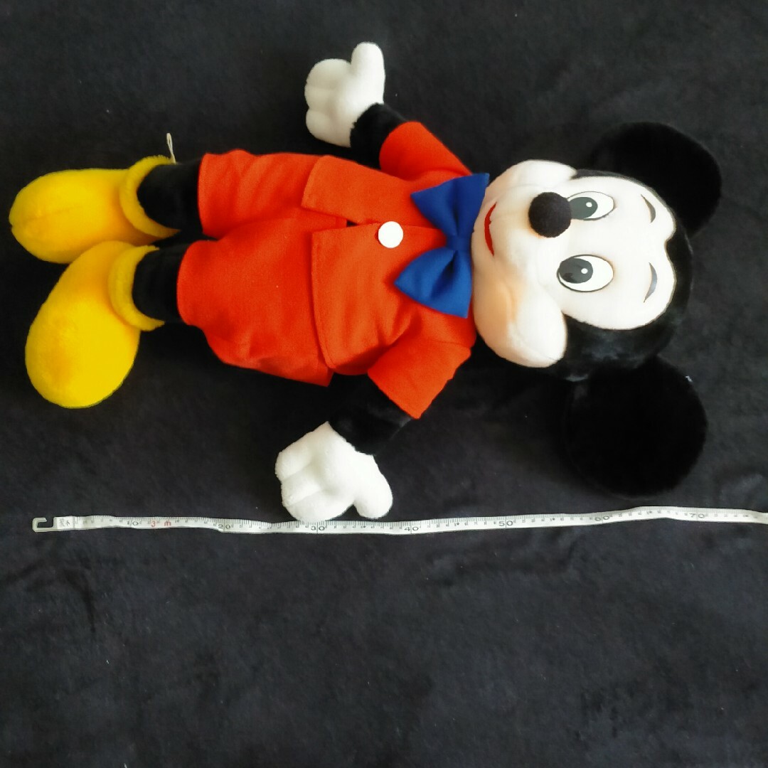Disney(ディズニー)のミッキーマウス ぬいぐるみ 大(70cmくらい) エンタメ/ホビーのおもちゃ/ぬいぐるみ(キャラクターグッズ)の商品写真