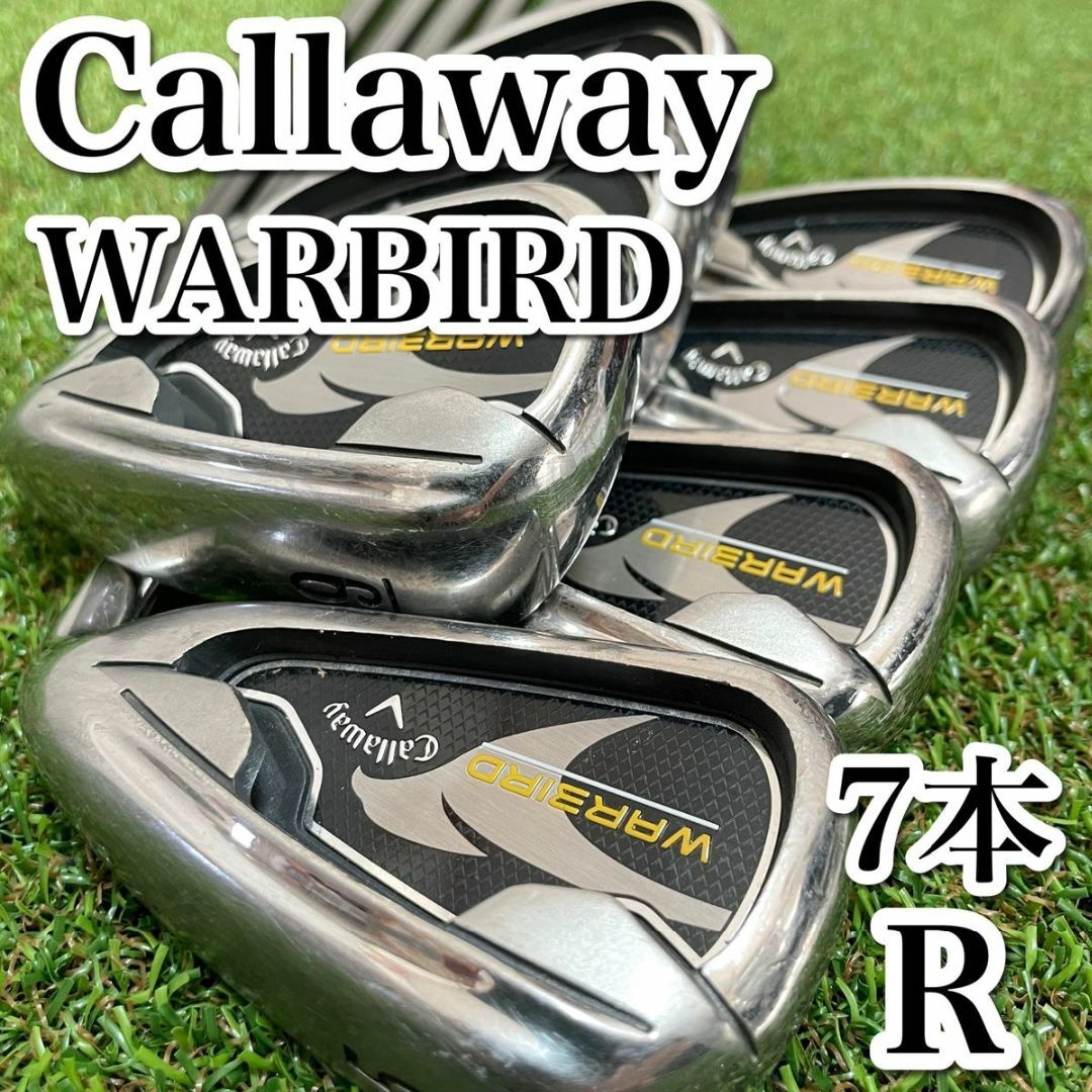 Callaway - 良品 キャロウェイ ウォーバード メンズゴルフ アイアン ...