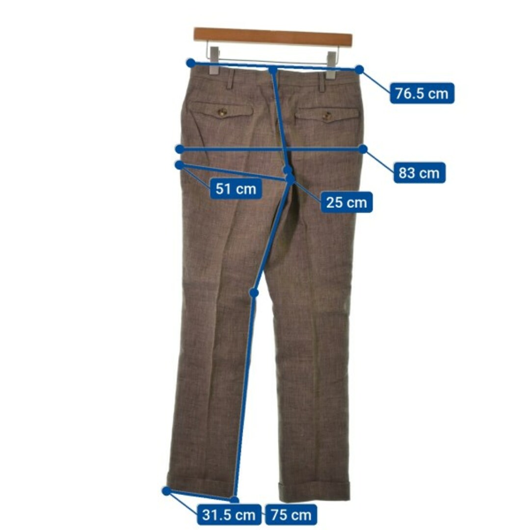 Paul Smith ポールスミス ビジネス M/78(S位) 茶(チェック) 【古着】【中古】